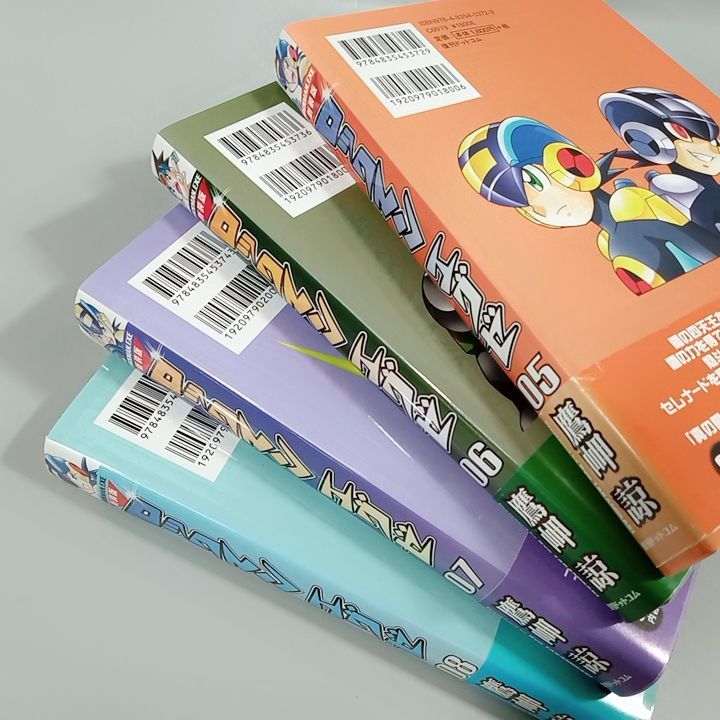 【初版】ロックマンエグゼ　新装版　全巻セット　コロコロ　コミック　全巻初版　漫画 全巻・初版】新装版 ロックマンエグゼ 1-8巻 コミック完結セット