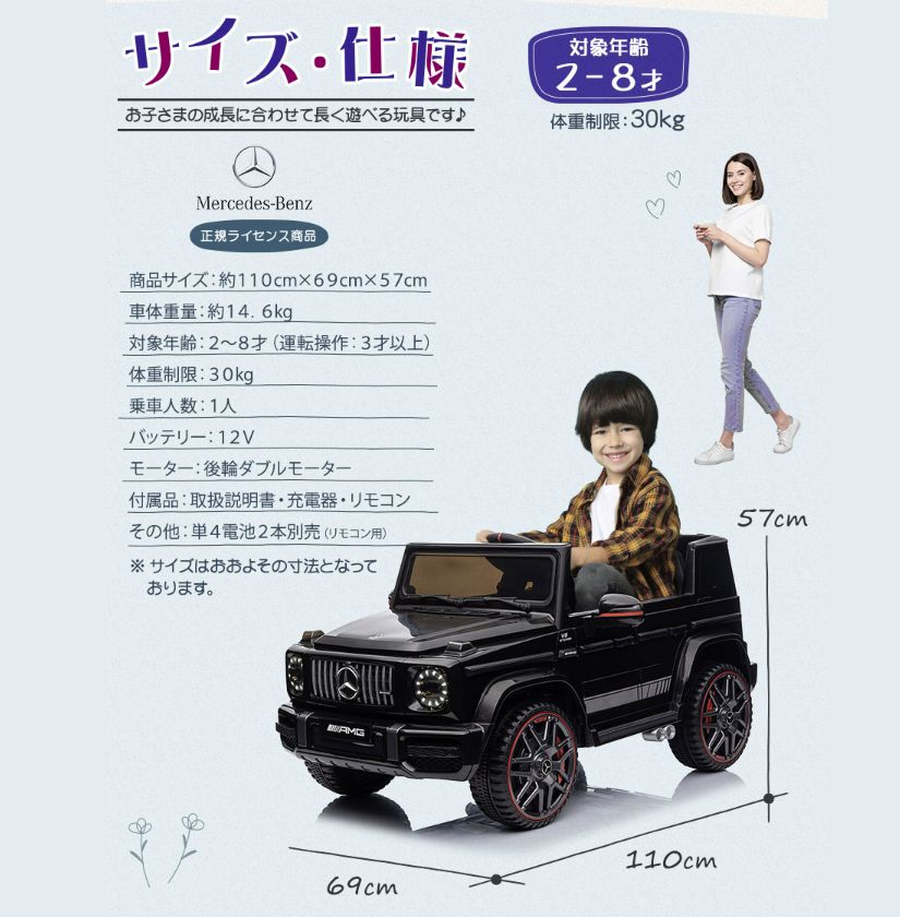 電動乗用 ラジコン ベンツ 電動ラジコンカーメルセデスベンツ ML63 AMG 