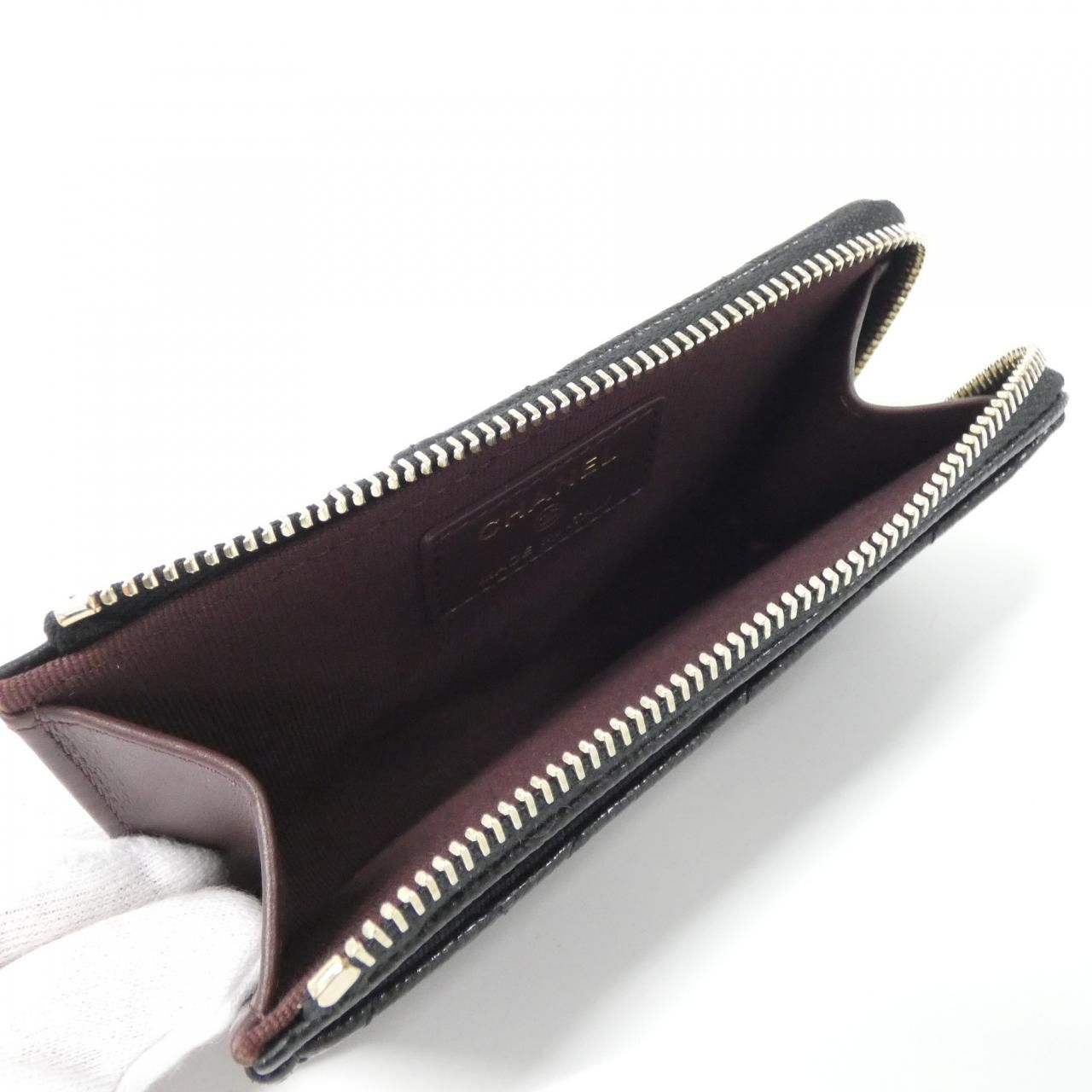 未使用品】シャネル タイムレスクラシック ライン AP3179 カードケース  