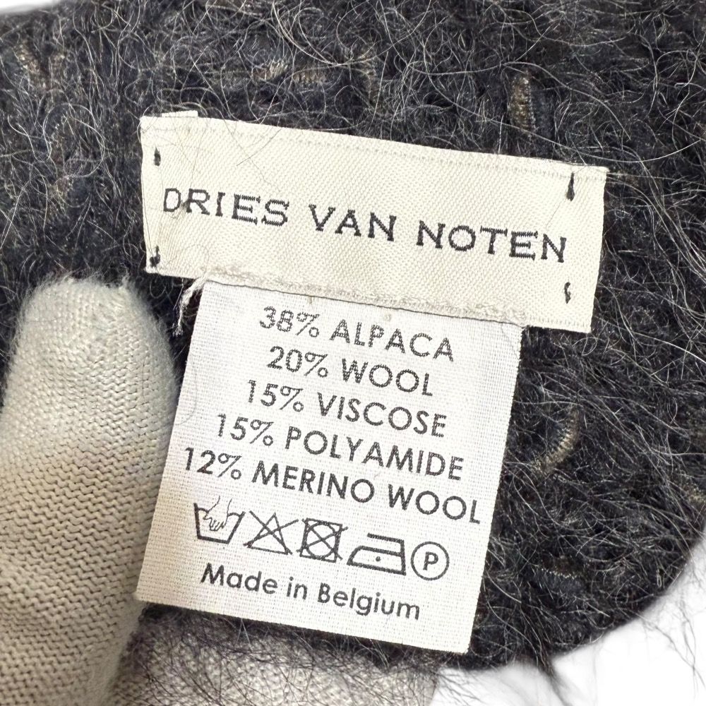 良品 Dries Van Noten ドリスヴァンノッテン アルパカブレンド