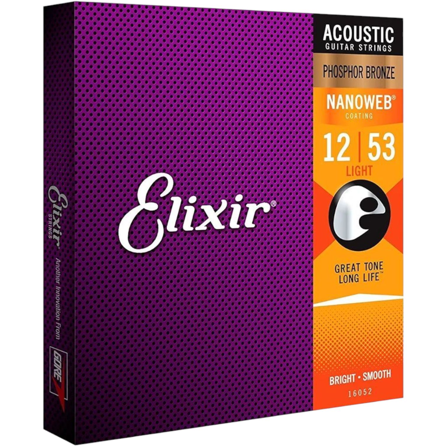 WJ41 Elixir エリクサー アコースティックギター弦 NANOWEB フォスファーブロンズ Light .012-.053 3×2セット 合計6個