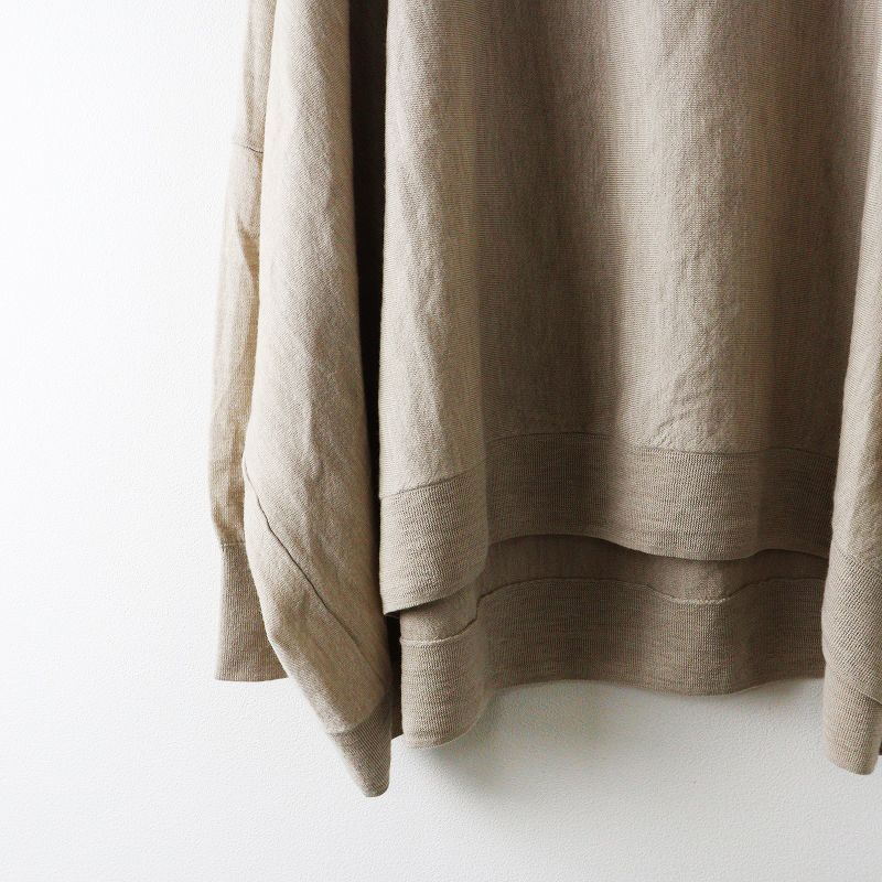 2022AW アパルトモン L'Appartement B/N Volume Knit ボリュームニット プルオーバー ｜ベージュ トップス  セーター【2400014634174】 2022AW アパルトモン L'Appartement B/N Volume Knit ボリュームニット