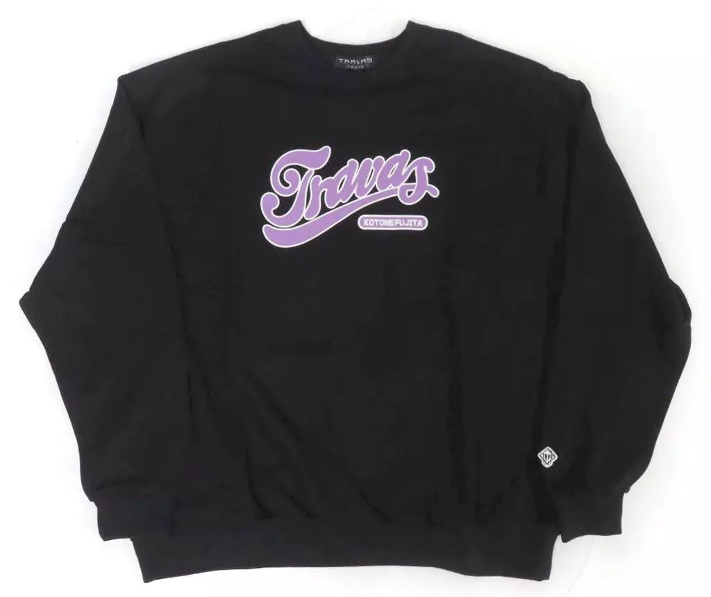 アウターウェア 藤田ことね トレーナー ブラック フリーサイズ 学園アイドルマスター 藤田ことね×TRAVAS TOKYO