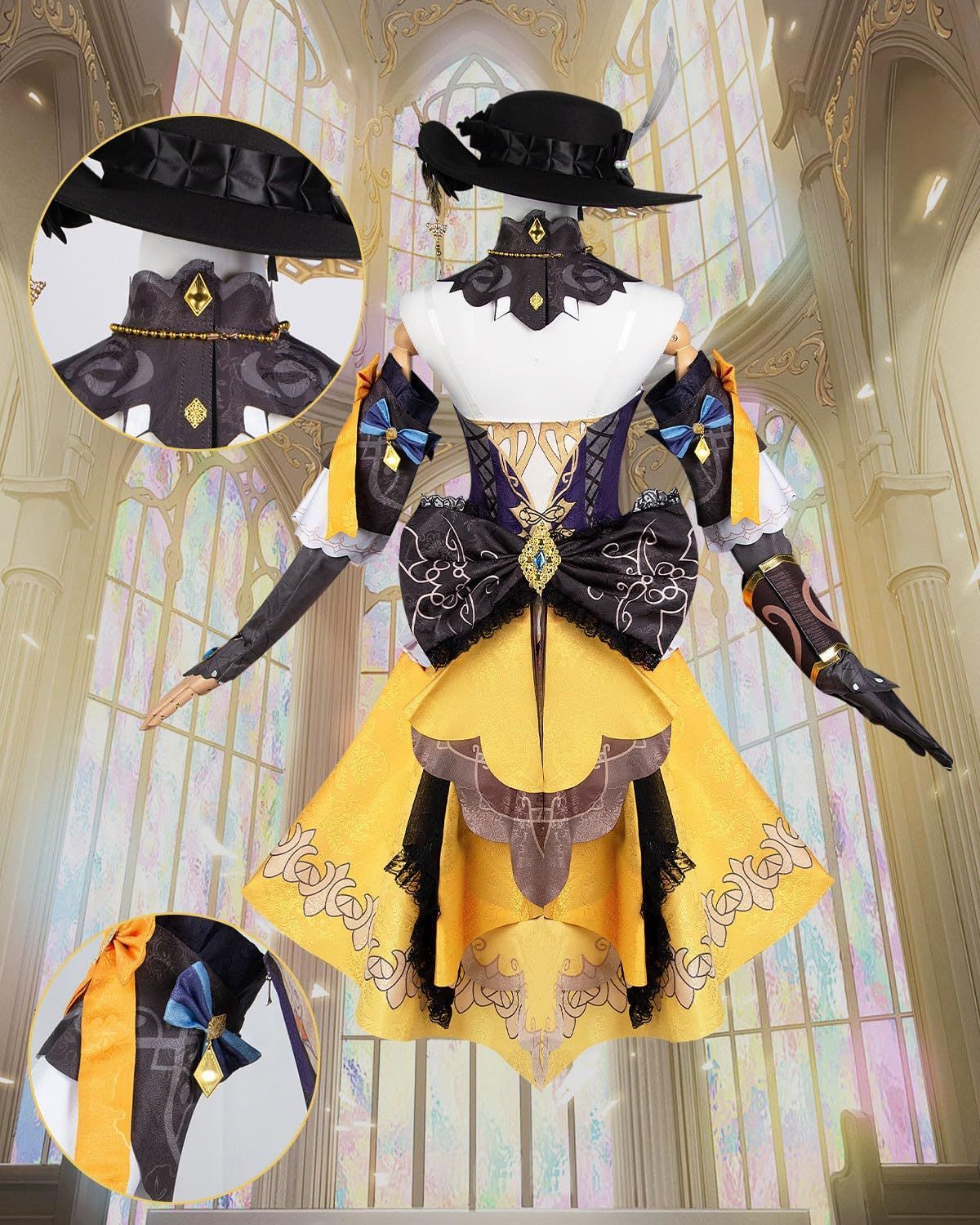 新発売 高品質 五次元 高品質 ナヴィア コスプレ ウィッグ付き 棘薔薇