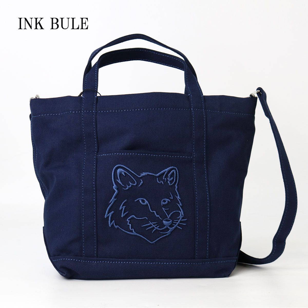 MAISON KITSUNE メゾン キツネ トートバッグ LW05103WW0107 ロゴ