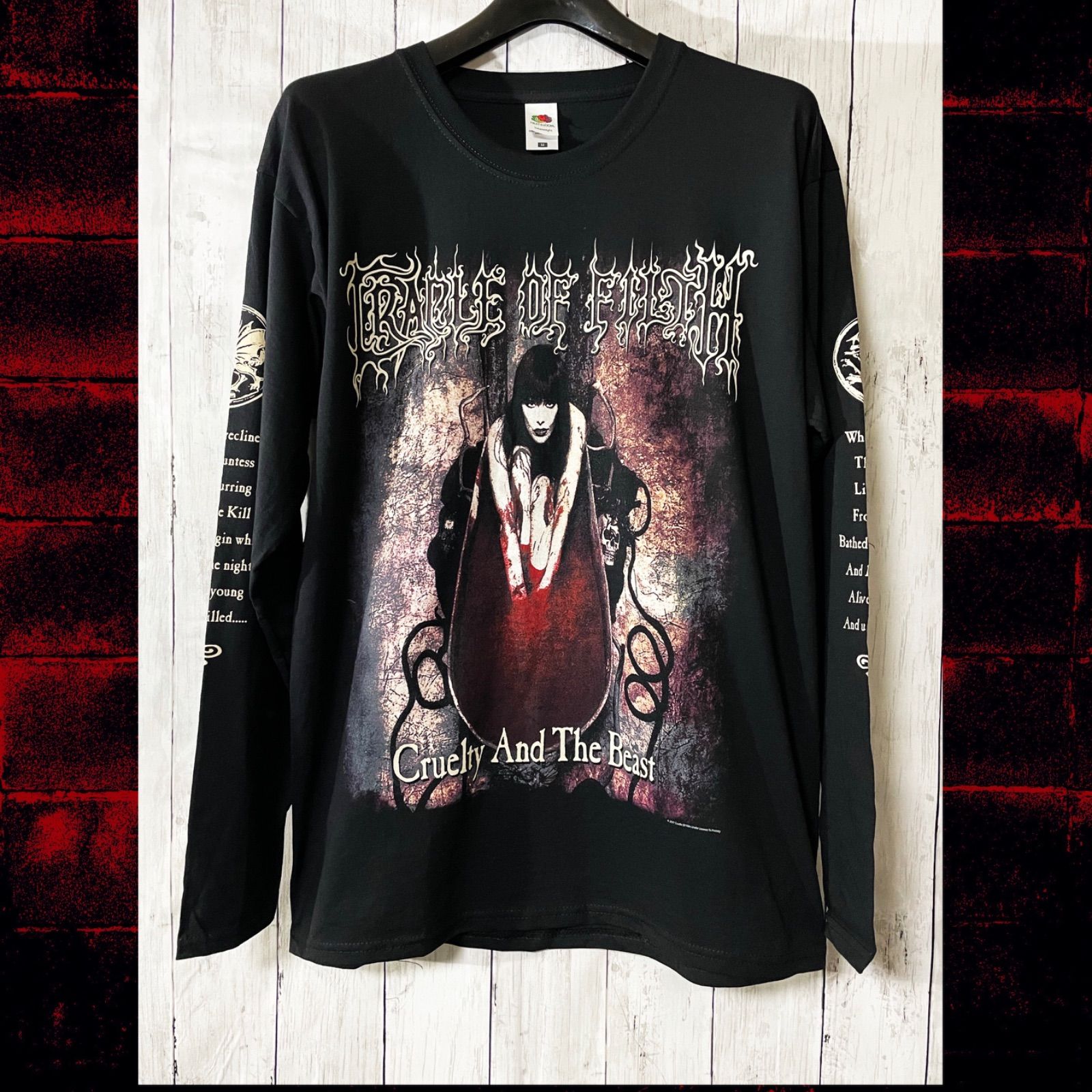 T-Shirt】【ブラックメタル Tシャツ】Cradle of Filth / CRADLE OF