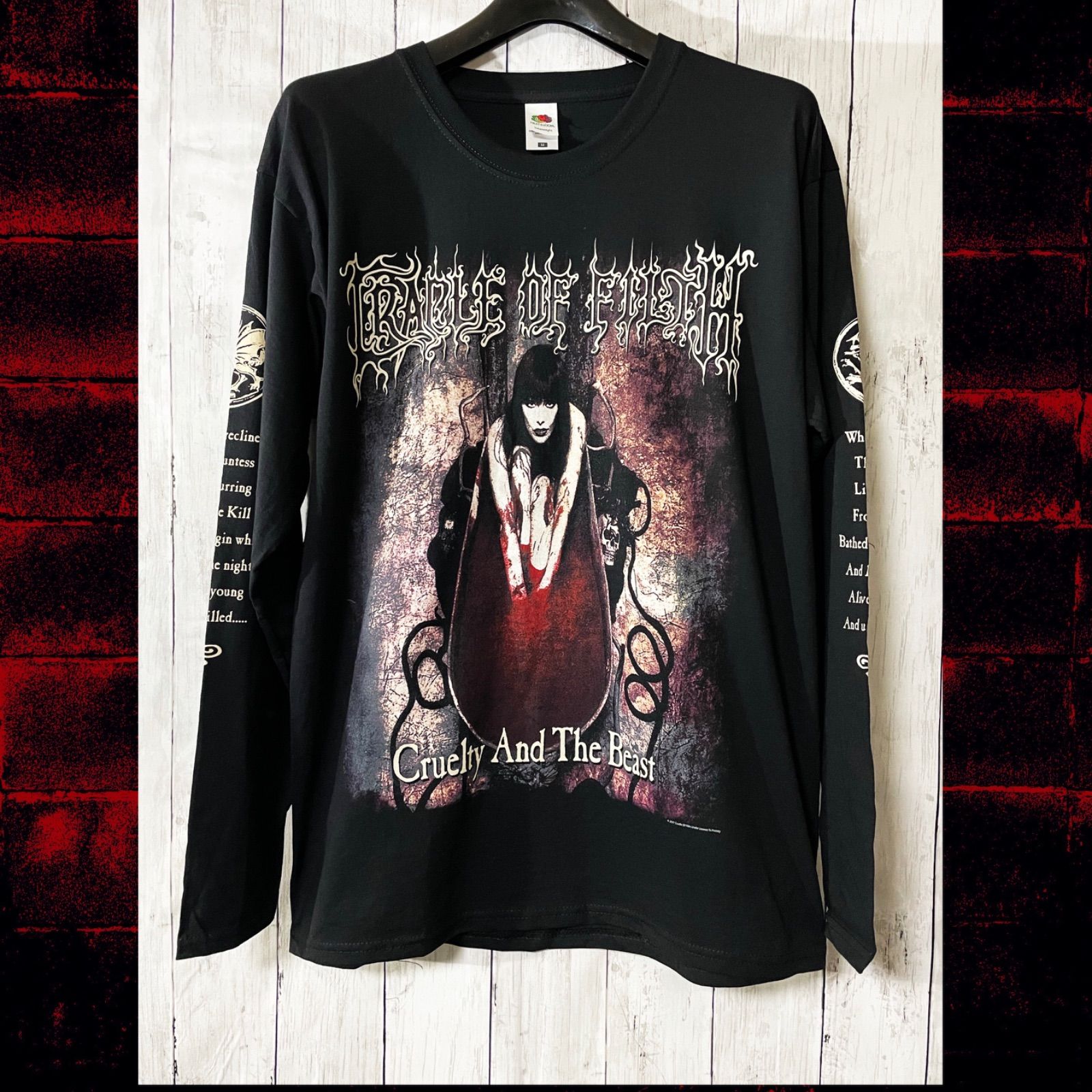 T-Shirt】【ブラックメタル Tシャツ】Cradle of Filth / CRADLE OF FILTH 【Black Metal /  BLACK METAL】【ロンT / 長袖 / LongSleeve / バンドTシャツ / バンT】【再入荷】 - メルカリ