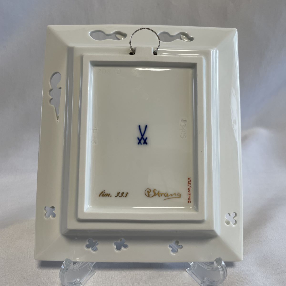 192u マイセン Meissen メルヘンプラーク 「カエルの王様」箱付き