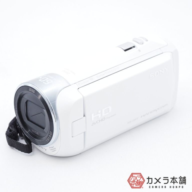 値下げ】SONY ソニ ー Handycam HDR-CX470 ホワイト 白-