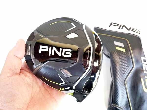 ヘッドのみ ピン G430 MAX ドライバー 9度 純正カバー付
