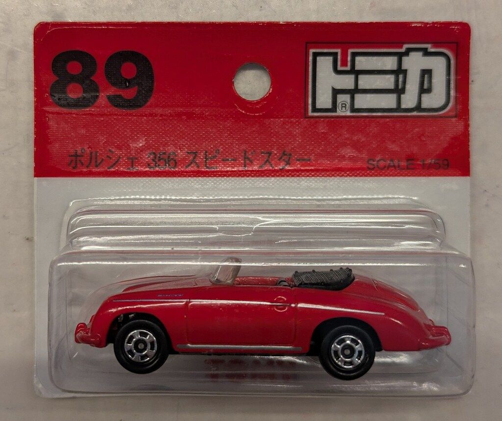 トミー トミカ/日本製 ポルシェ356 スピードスター/ブリスターパック