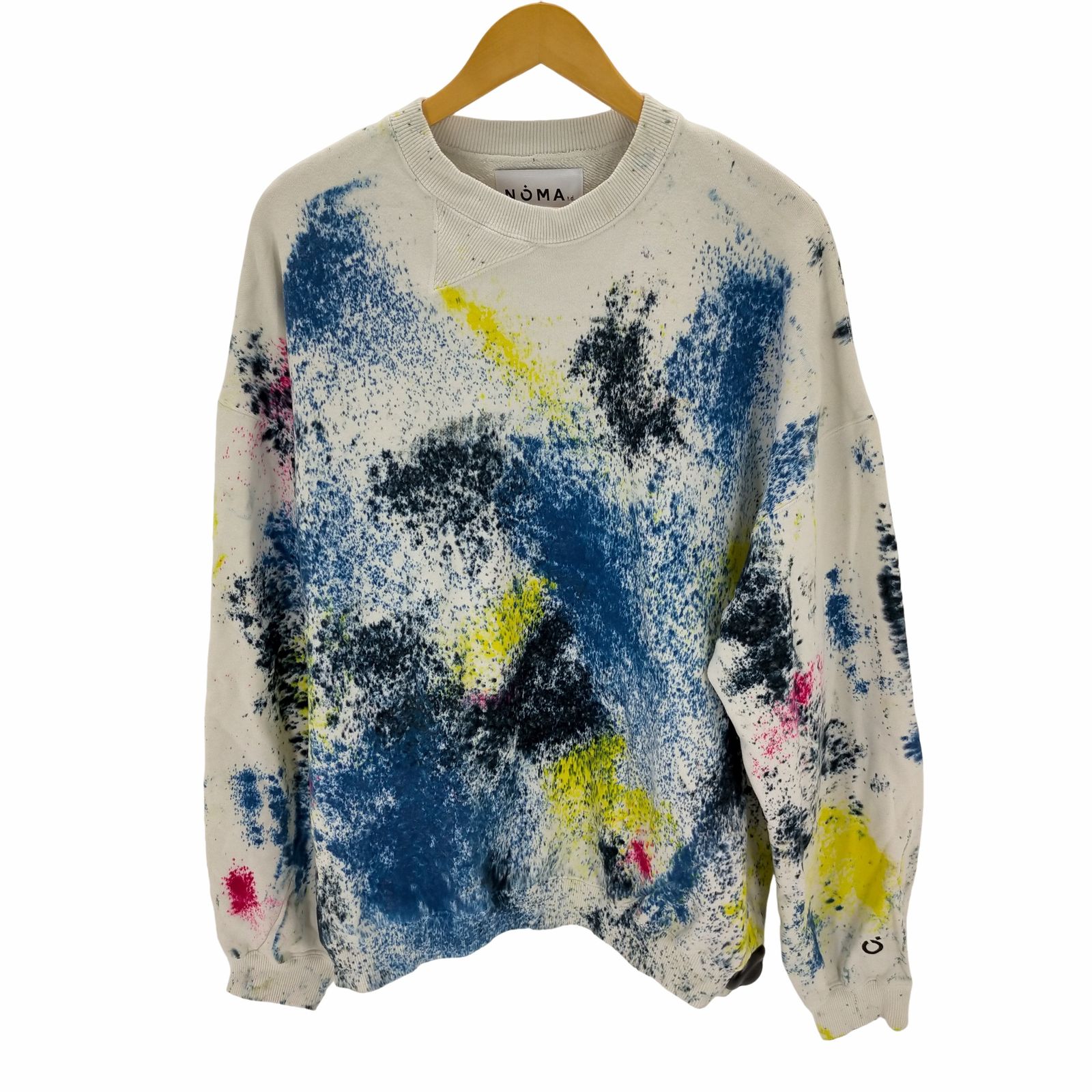 ノーマティーディー NOMA t.d. HAND DYED TWIST SWEAT スプレー メンズ