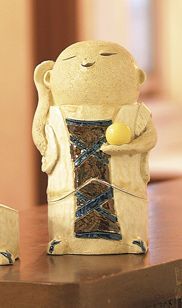 【お地蔵さん】愚痴聞き地蔵香炉大/手づくり