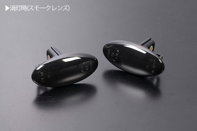 コンパクト発送 スバル 02 シーケンシャル LED サイドマーカー 流星タイプ 純正交換 カプラーオン Eマーク フェンダー ウインカー ウィンカー  レンズ - メルカリ