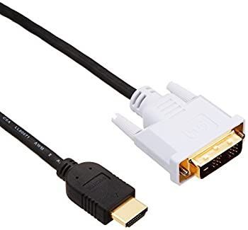 【中古】「非常に良い」エレコム HDMI-DVI変換ケーブル シングルリンク 1.0m DH-HTD10BK