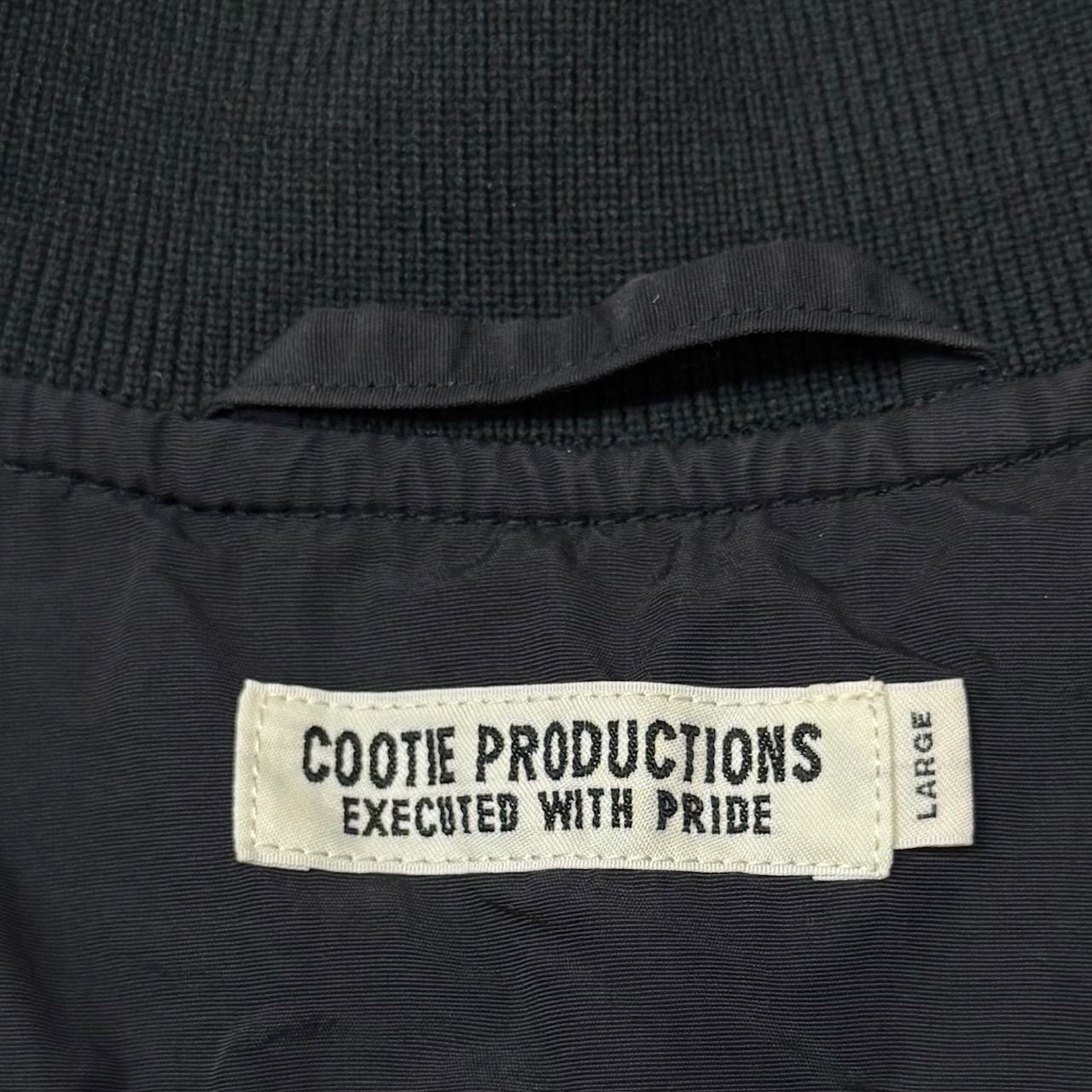 参考上代47300円 COOTIE PRODUCTIONS 23AW NYLON QUILTING WORK VEST 