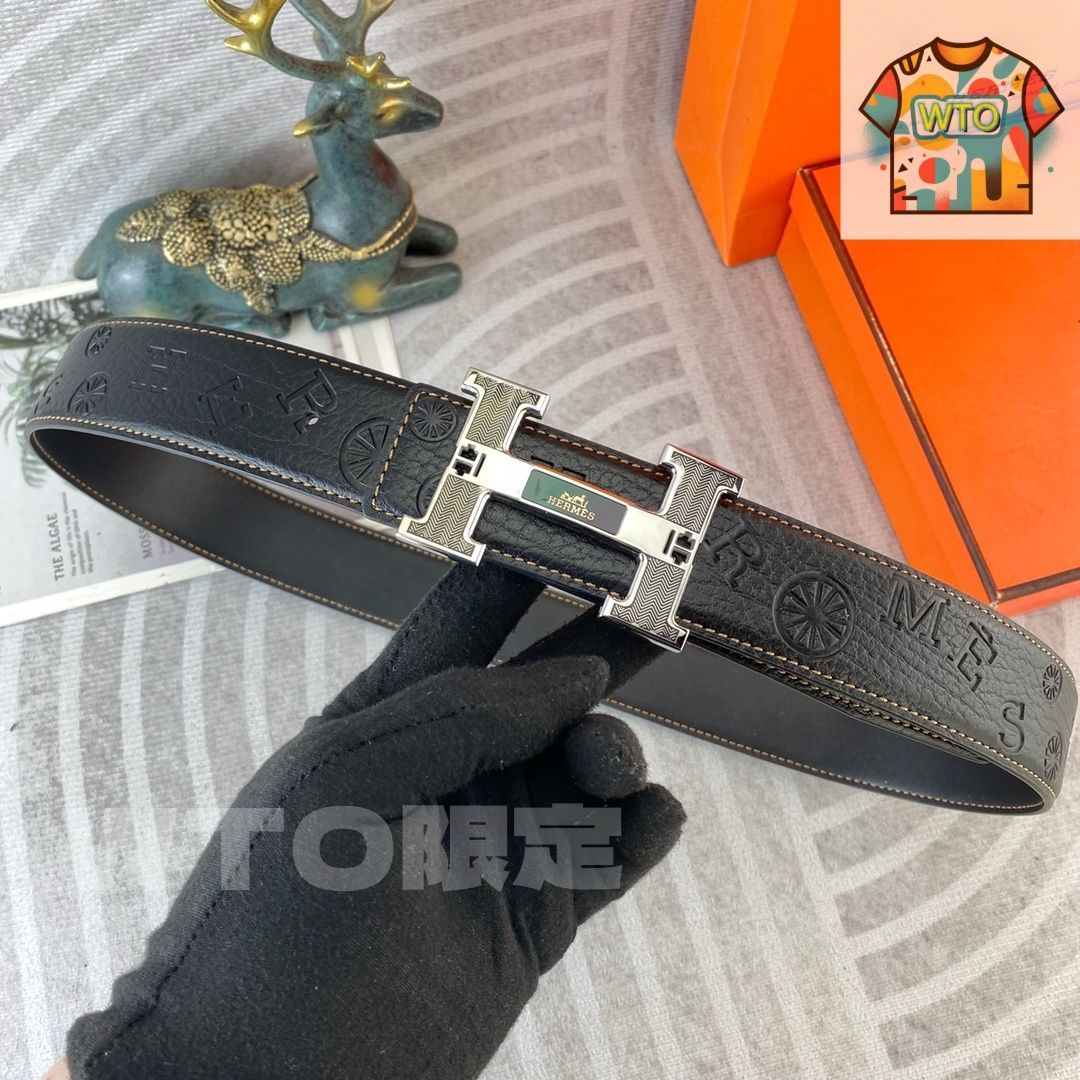 HERMES エルメス ロゴ柄 ベルト06-1-MN74 - メルカリ