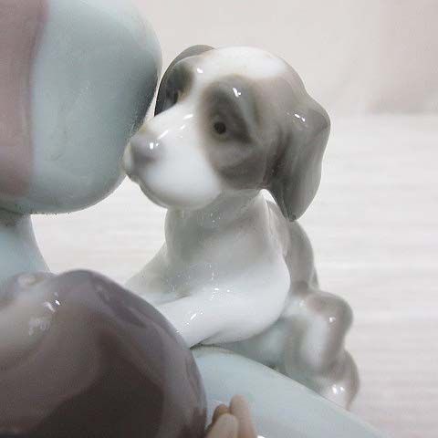 【美品】LLADRO　起こしちゃだめよ #5640 ほぼ新品】 ☆美品☆ リヤドロ LLADRO 5640 「起こしちゃだめよ」 一級
