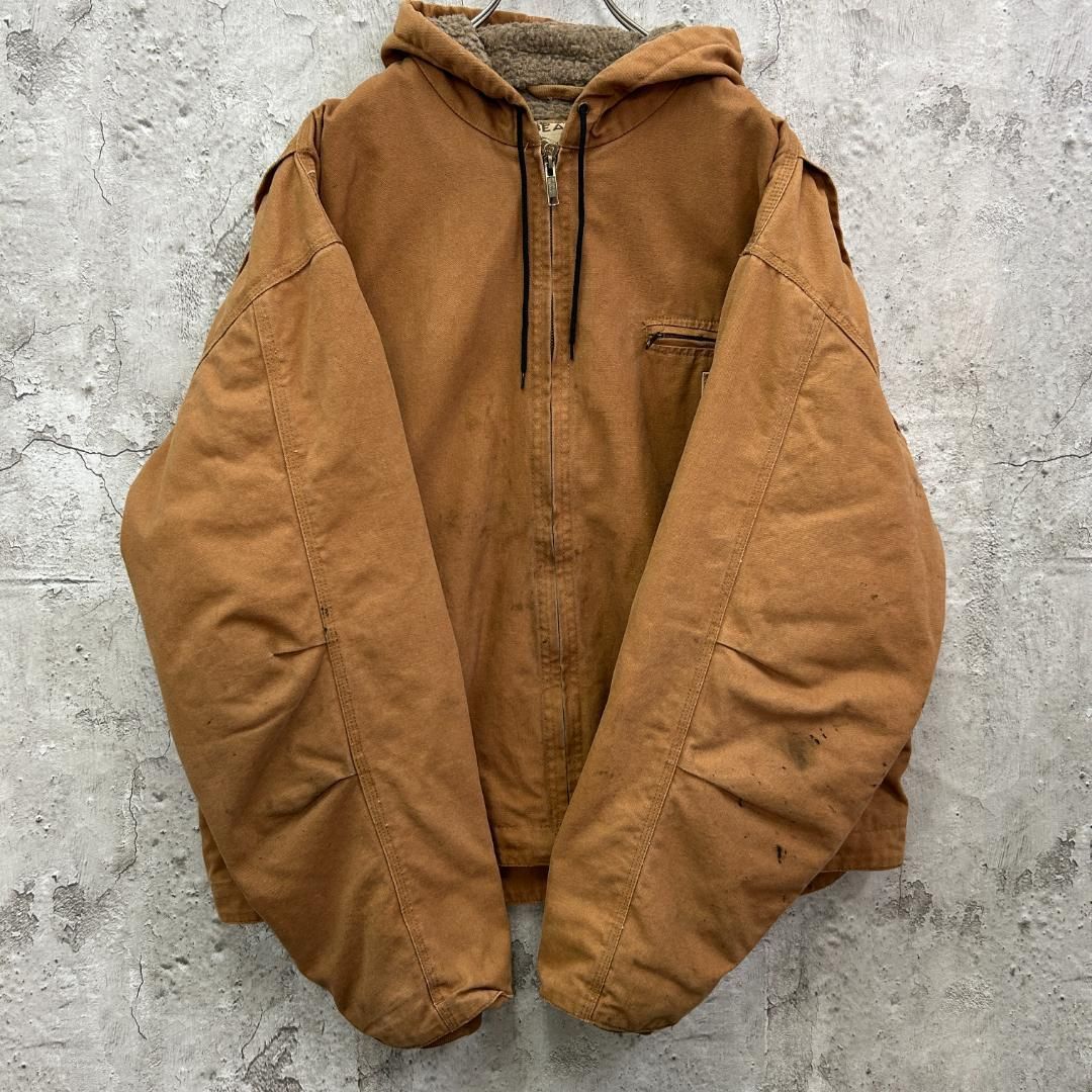 BEAR RIVER ダック アクティブジャケット 古着 ライトブラウン 2XL 
