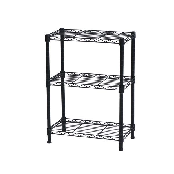 P☆RADA ブラック レザー ローファー**