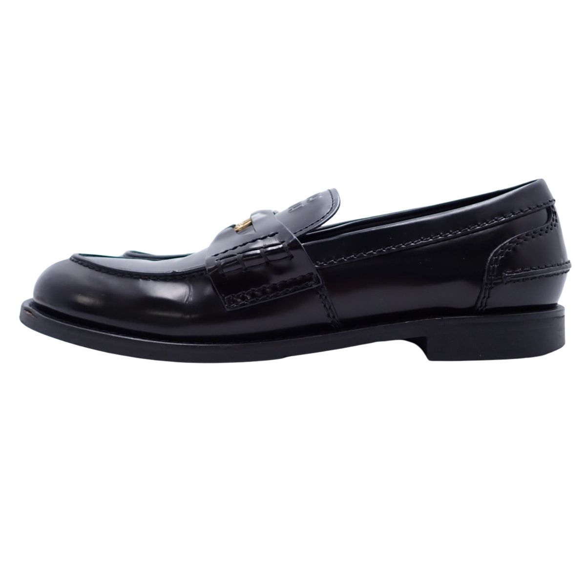 miumiu 黒エナメルローファー メタルバックル付き miumiu 黒エナメルローファー メタルバックル付き 楽天市場】MIU MIU