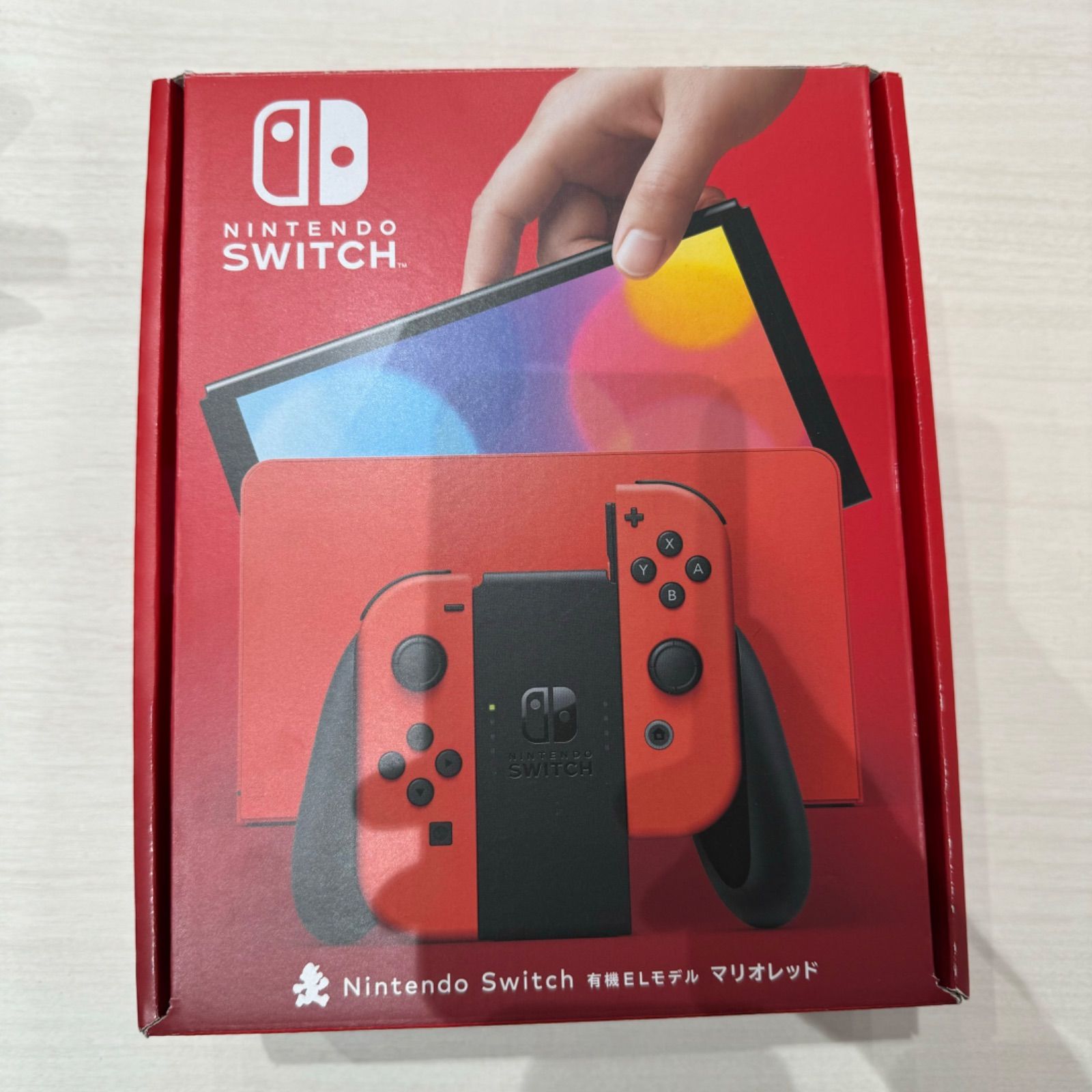 中古美品】Nintendo Switch ニンテンドースイッチ 有機ELモデル マリオレッド - メルカリ