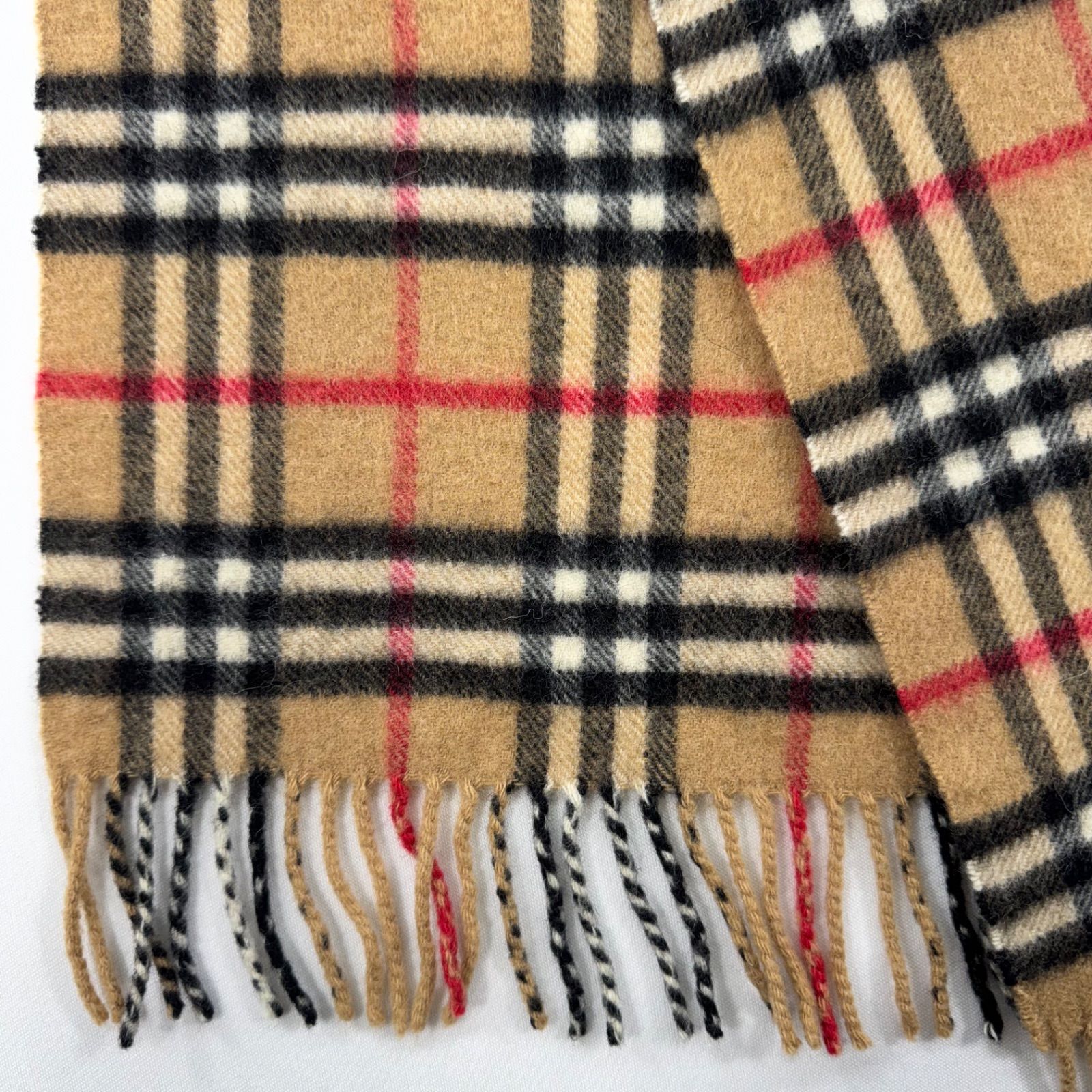 バーバリー ノバチェックマフラー ユニセックス イングランド製