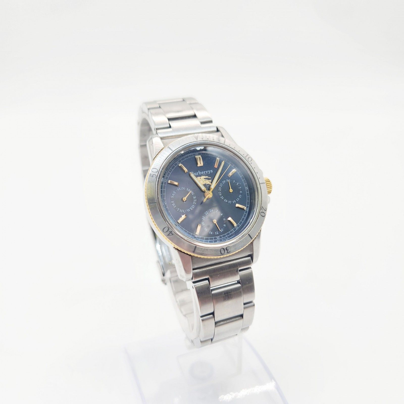バーバリーズ BURBERRY LONDON 6329-G31239 メンズ腕時計 新品電池 