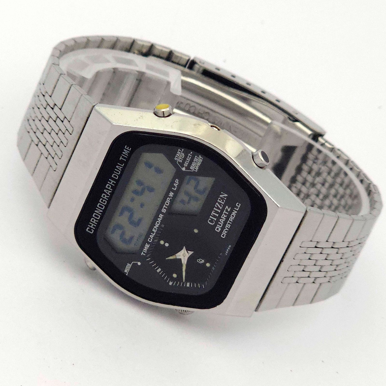 CITIZEN シチズン クリストロンLC 4-097416 アナデジ QZ 動作品