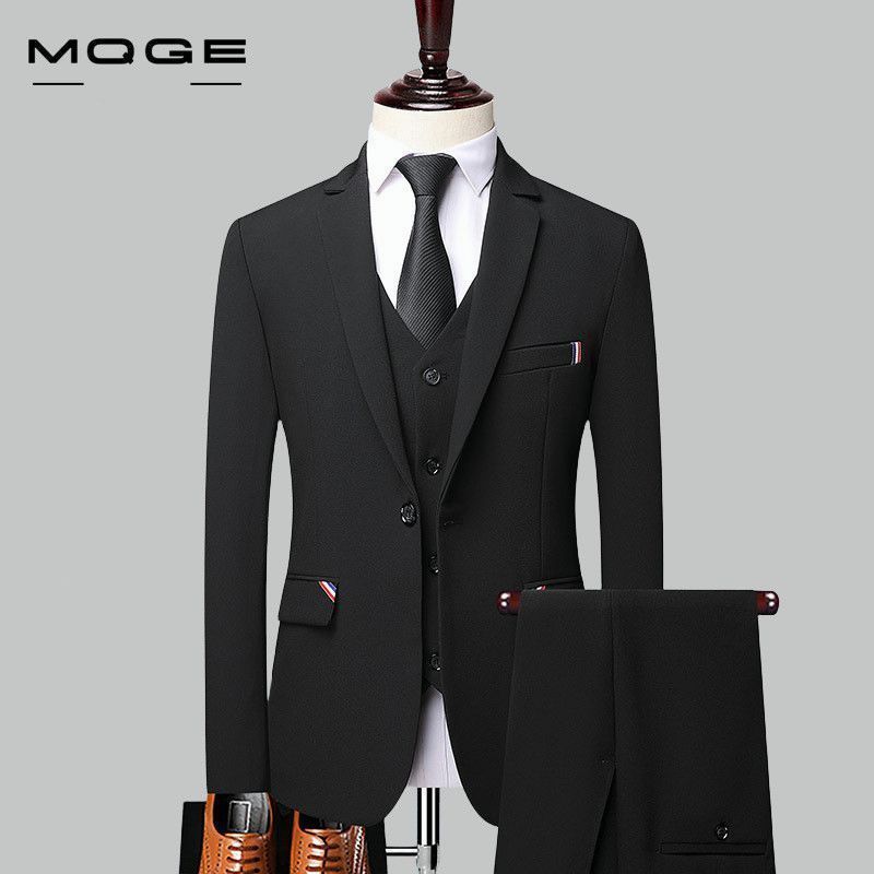 ビジネススーツ スリーピーススーツ メンズ 1つボタン スリム ビジネス 洗えるスラックス ジレ ベスト 秋 冬 春 3シーズン結婚式 卒業式 卒園式 パパ セレモニー 入社式muqi11