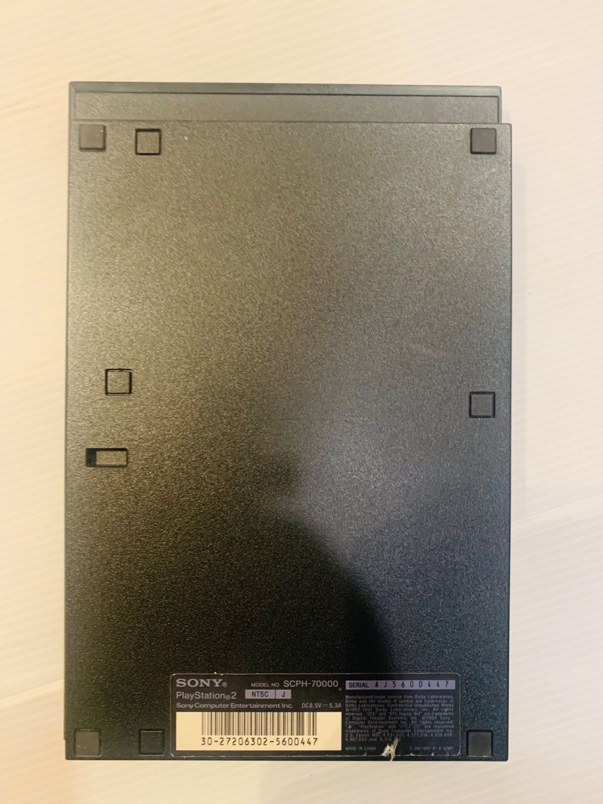 購入者　説明図 2 動作確認済み】SONY PlayStation2 SCPH-70000 確認[[♡②