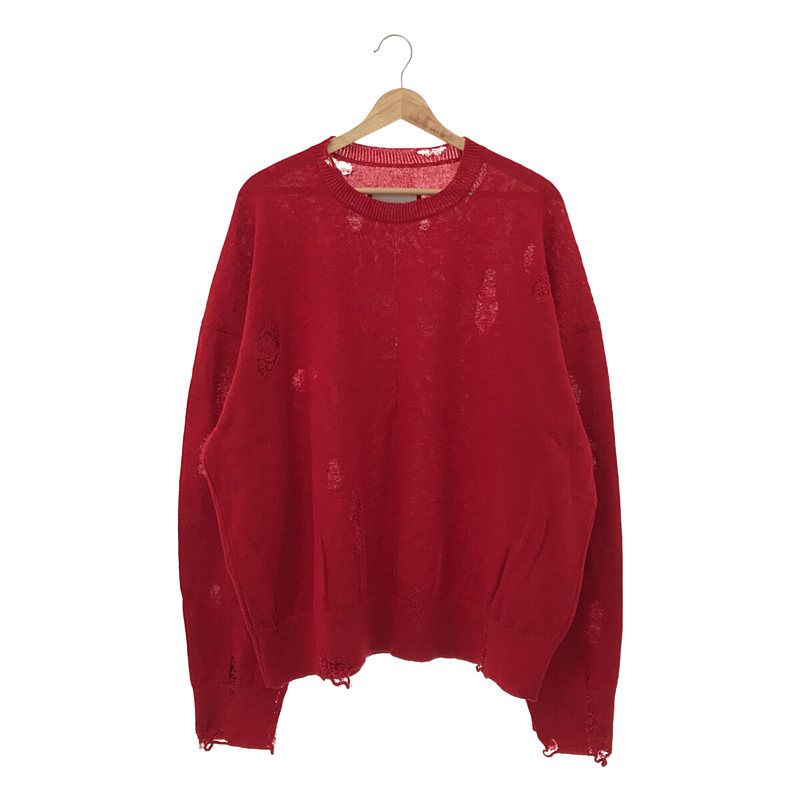 【タグあり】stein OVERSIZED DAMAGED KNIT シュタイン タグあり】stein OVERSIZED DAMAGED KNIT シュタイン