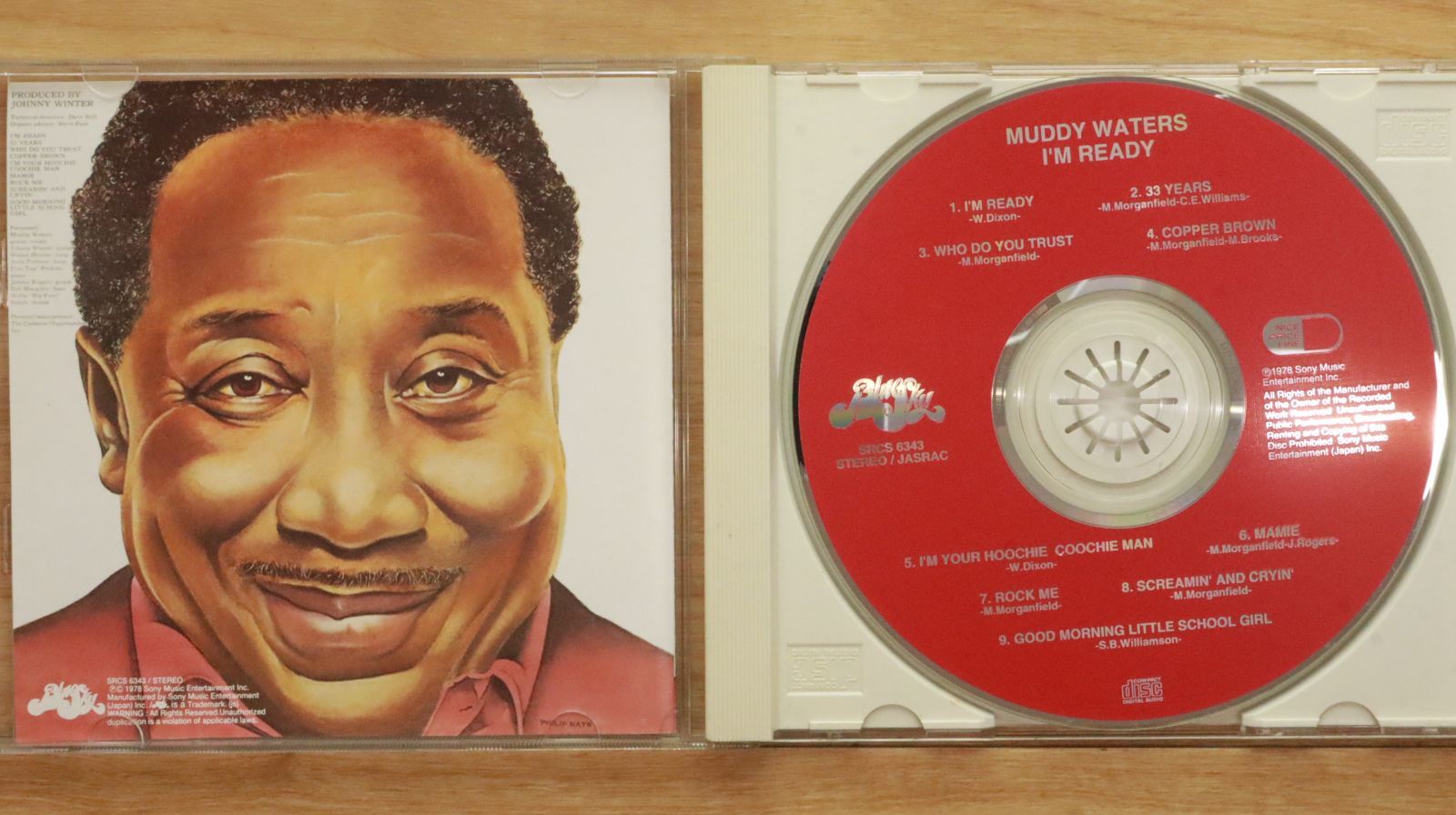 国内盤CD☆マディ・ウォーターズ/Muddy Waters□ アイム・レディ