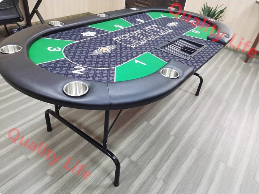 新品】本格 高級 ポーカーテーブル 10名用 超豪華 ポーカーテーブル