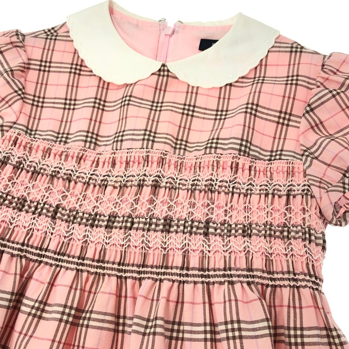 Burberry kids チェック柄ワンピース 半袖 【公式通販】
