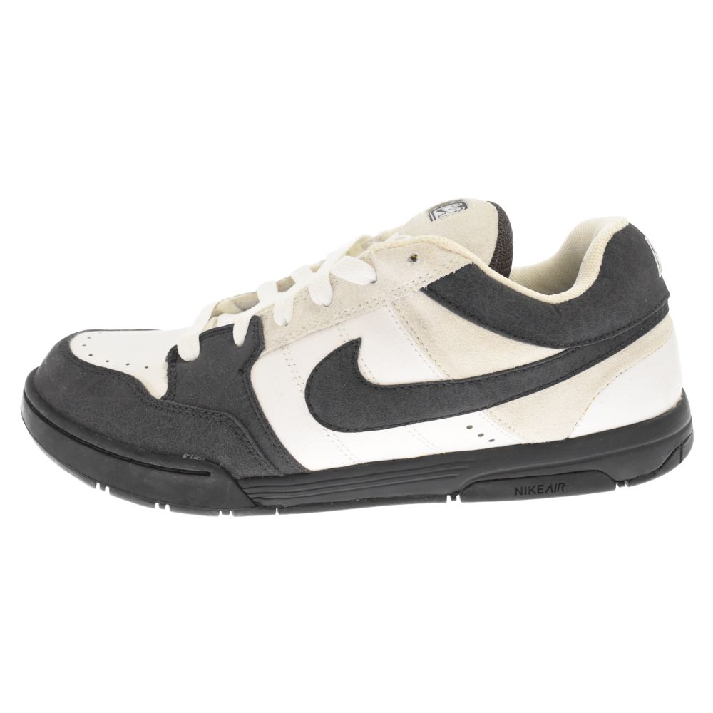 NIKE (ナイキ) AIR MOGAN エア モーガン ローカットスニーカー ブラック/ホワイト US9.5/27.5cm 311839-107 -  メルカリ