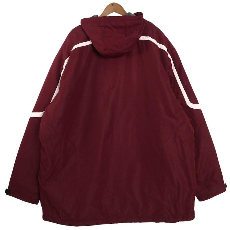 アディダス フルジップ フリースライナーウインドブレーカー 大きいサイズ古着 メンズUS-4XLサイズ jc-0277