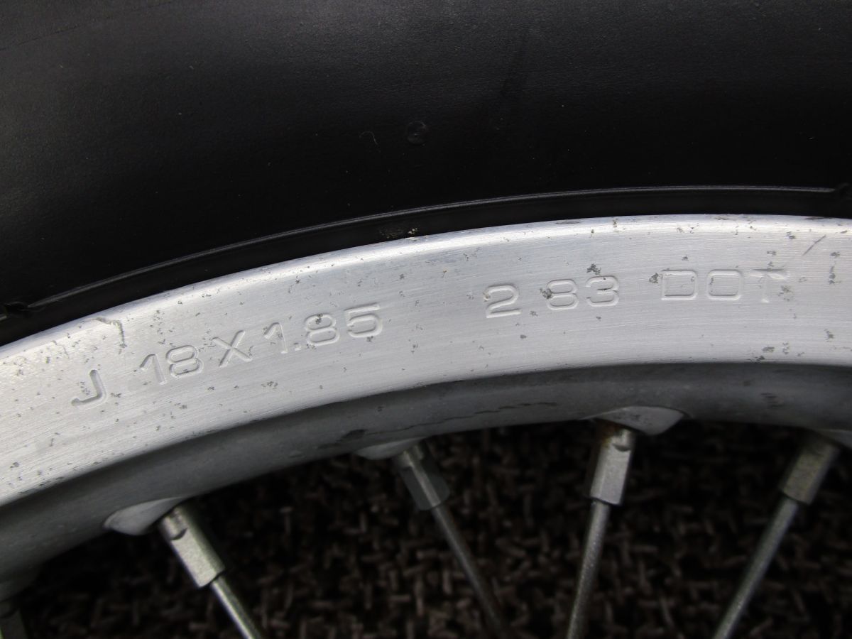 XL200R リアホイール