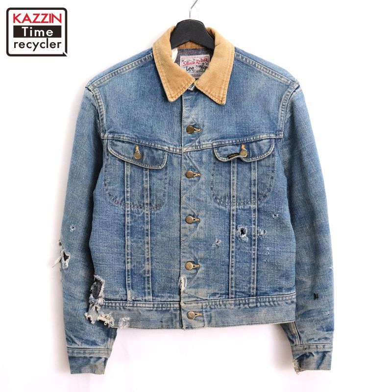 70s USA製 vintage Lee 裏地ブランケット ストームライダー