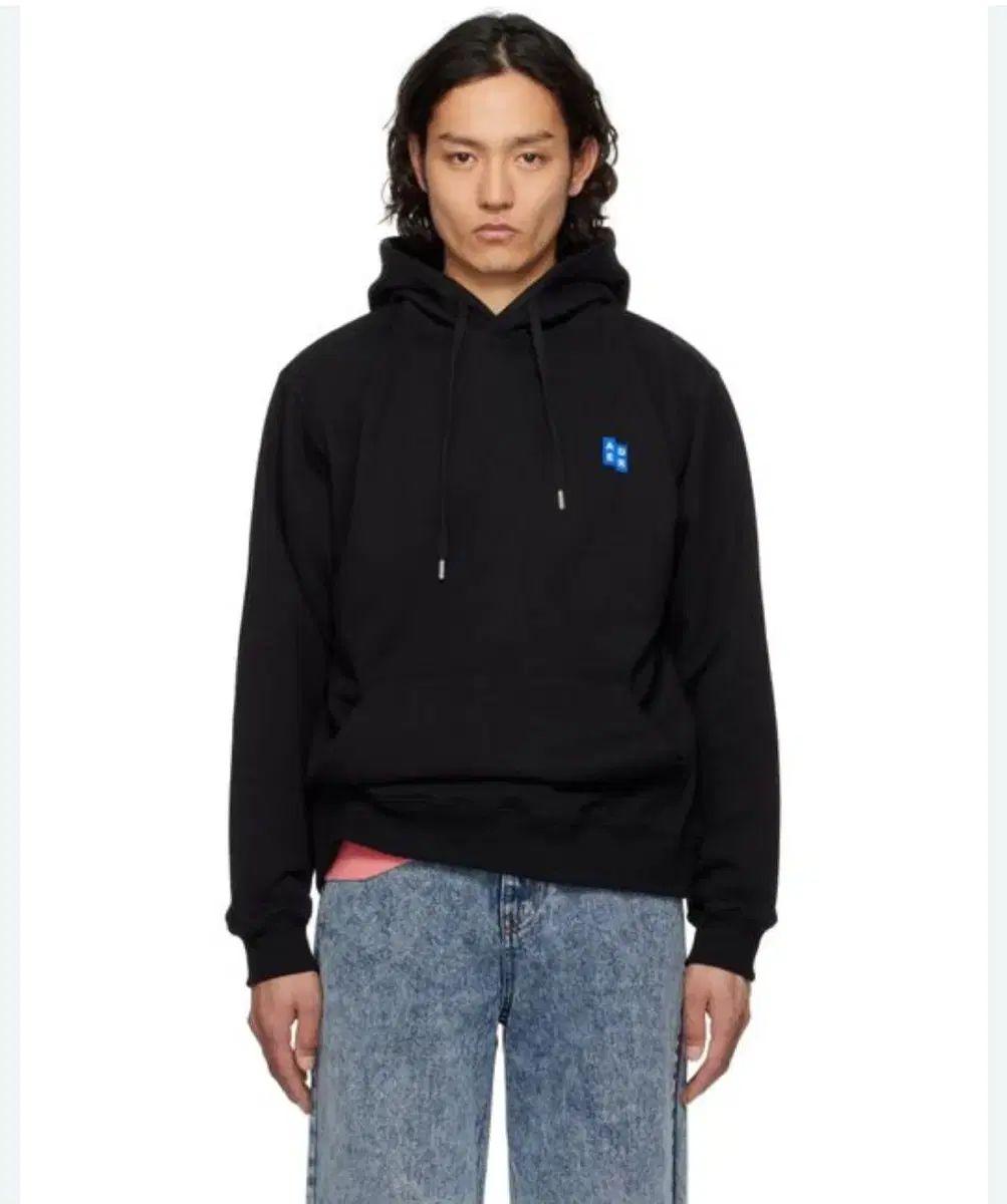 ADER ERROR(アーダーエラー) フーディー パーカー L サイド 黒