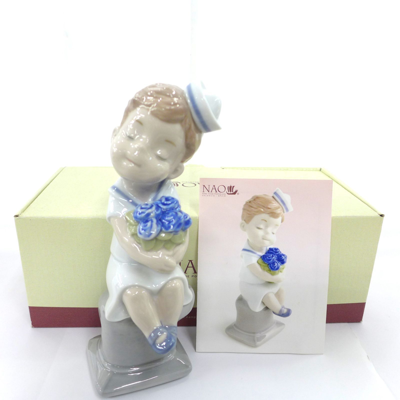 美品 Lladro リヤドロ NAO 高島屋 ローズちゃん フィギュリン 箱付 