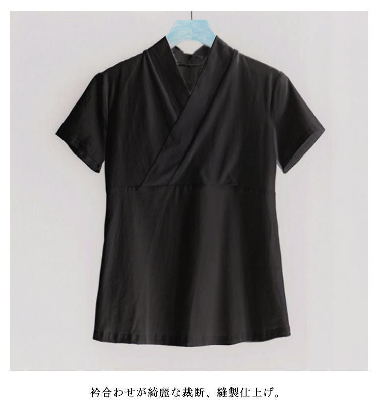 半襦袢 女性用 半袖 襦袢 うそつき 女物 袷用 tシャツ 洗える 半