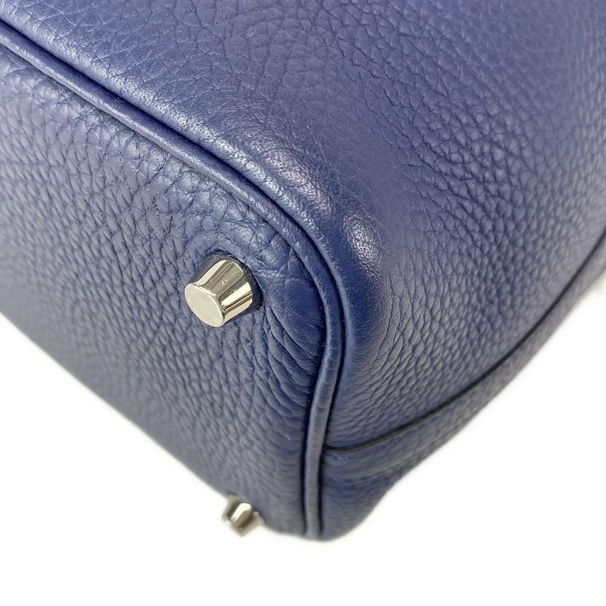 HERMES(エルメス) ハンドバッグ ピコタンロックPM ブルー