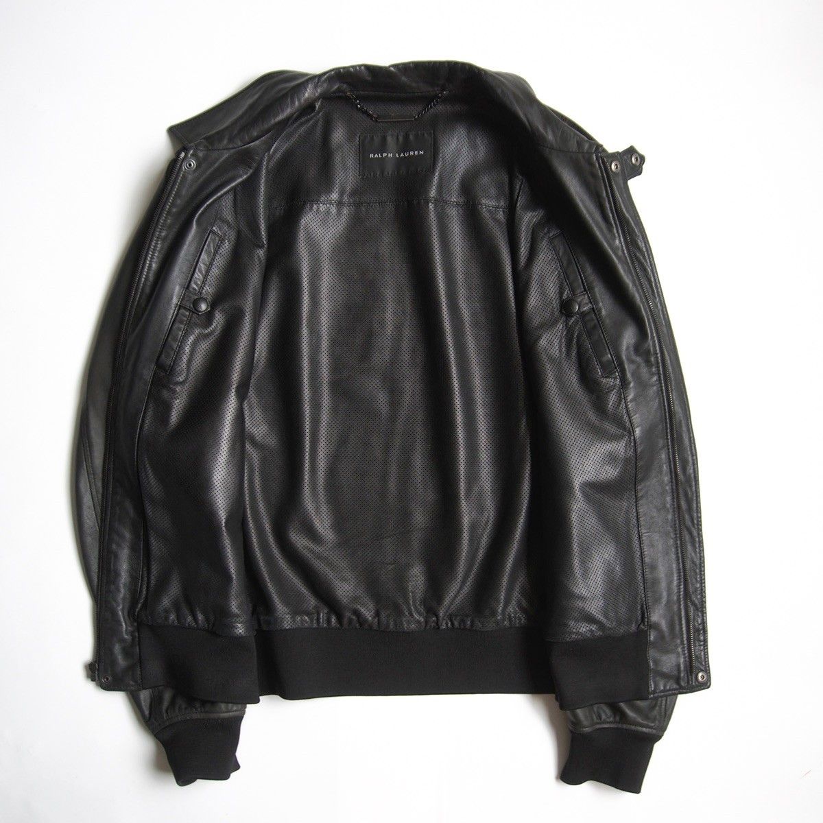 最高級】RALPH LAUREN BLACK LABEL【A-2 レザー フライト