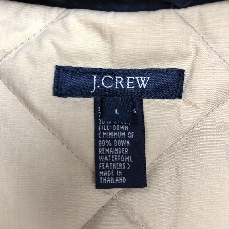 中古】J.CREW ダウンジャケット L レッド ジェイクルー[10