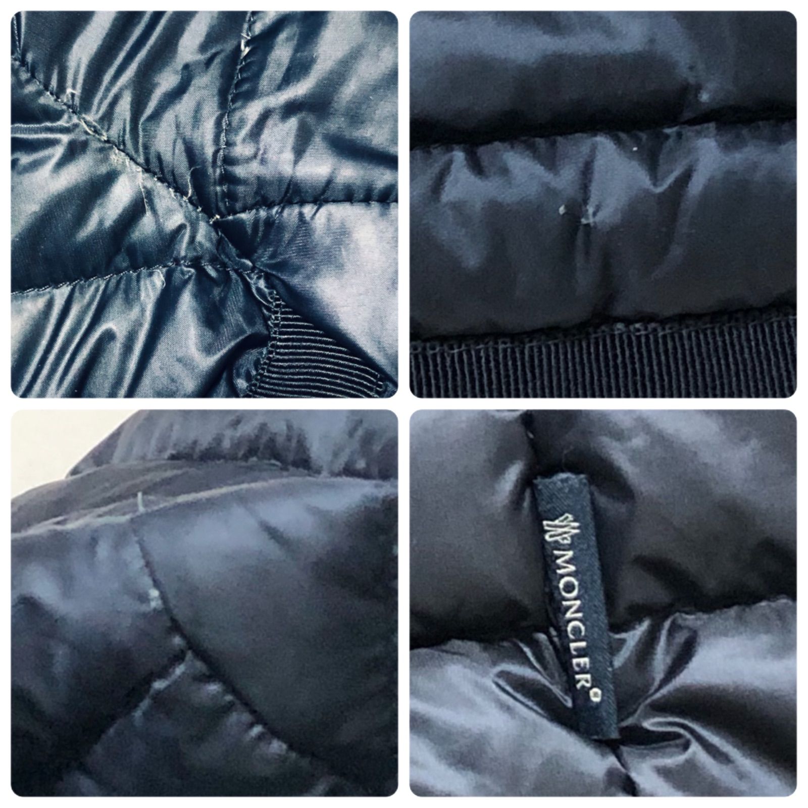 □美品□MONCLER モンクレール LONGUE SAISON ロングセゾン ライト