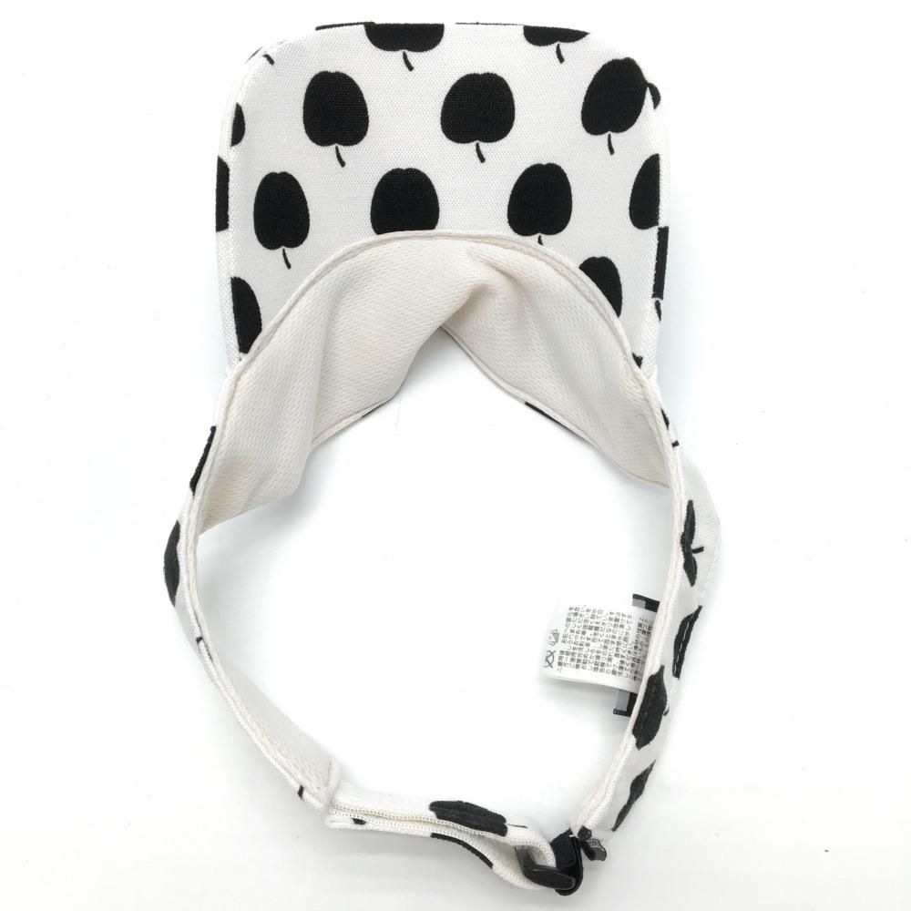 Kappa カッパ ゴルフ サンバイザー【ホワイト】美品！ Kappa カッパ ゴルフ サンバイザーホワイト美品！ ◇ Kappa GOLF