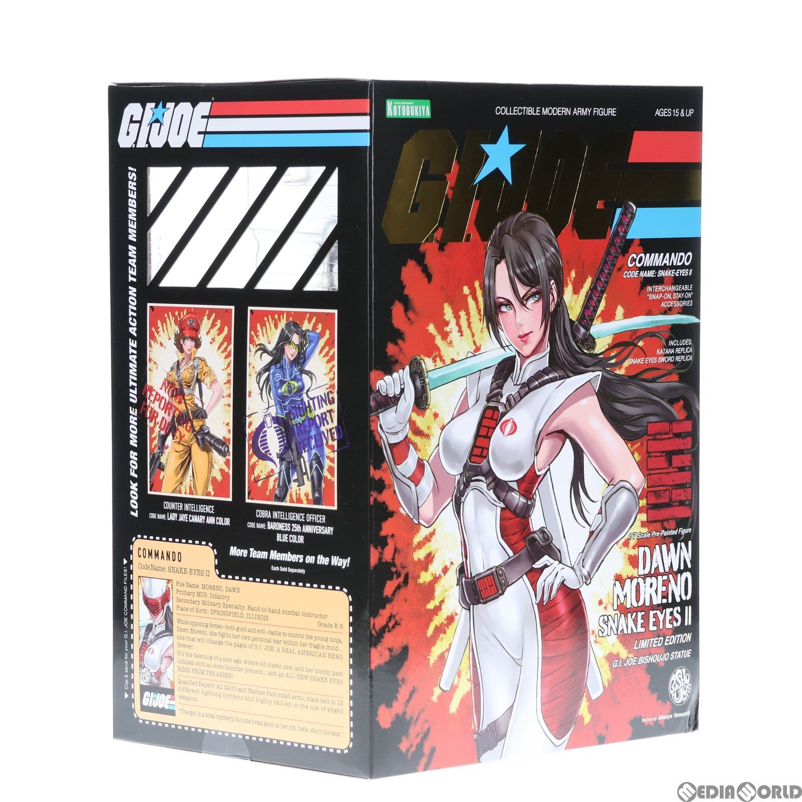 G.I. JOE美少女 ドーン・モレノ(スネークアイズII) 限定版 G.I.