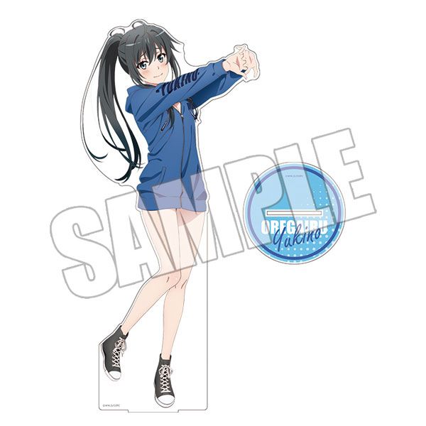 やはり俺の青春ラブコメは間違っている　ビッグアクリルスタンド　クリアファイル やはり俺の青春ラブコメはまちがっている。完 - 描き下ろしイラスト