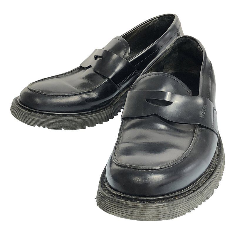 PRADA コインローファー レザー ブラック プラダ PRADA - プラダ／PRADA コインローファー ペニーローファー